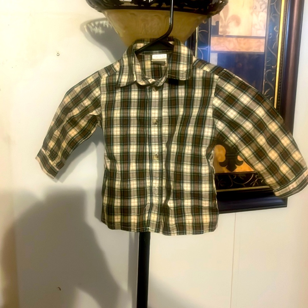 Boys size 18M Perfectly Dressed button down dress shirt